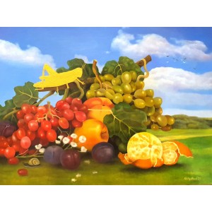 Kashif Ahmed, 18 x 24 Inch, Oil on Canvas, Still life Painting, AC-KSF-018